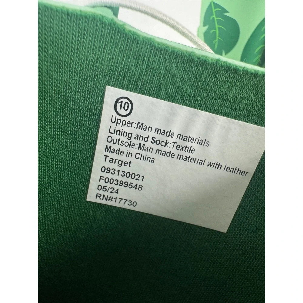 Cat & Jack Toddler Green Caterpillar Rain Boots Size 10 Waterproof Pull On